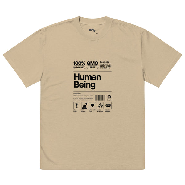 Oversized Human Being Tee