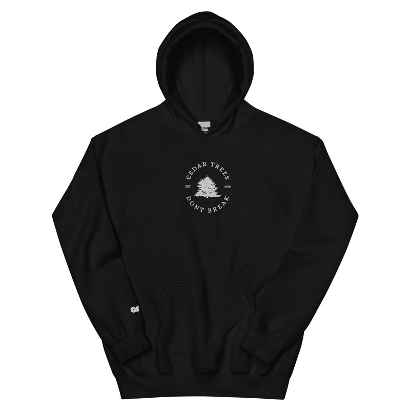 Cedar Trees Don't Break Black front