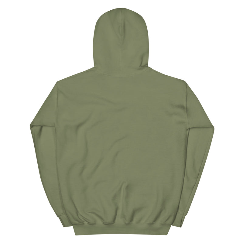 Cedar Trees Don't Break Military Green back