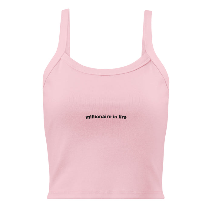 millionaire in lira tank (light colors)